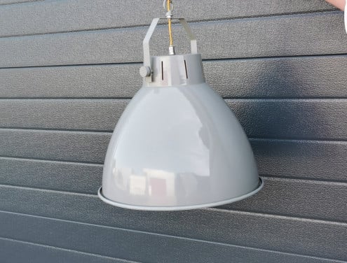 Industriële metalen hanglamp