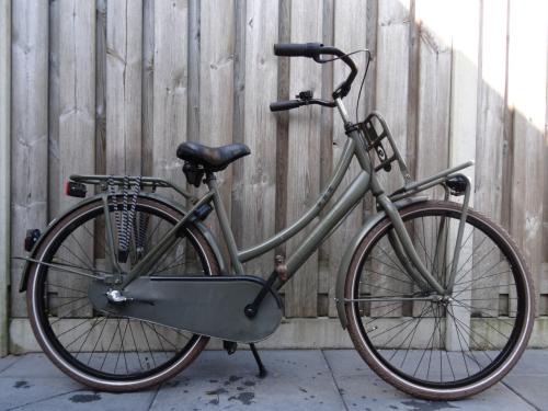 Cortina U4 Transport Meisjesfiets – 26 inch – Legergroen – 3 versnellingen