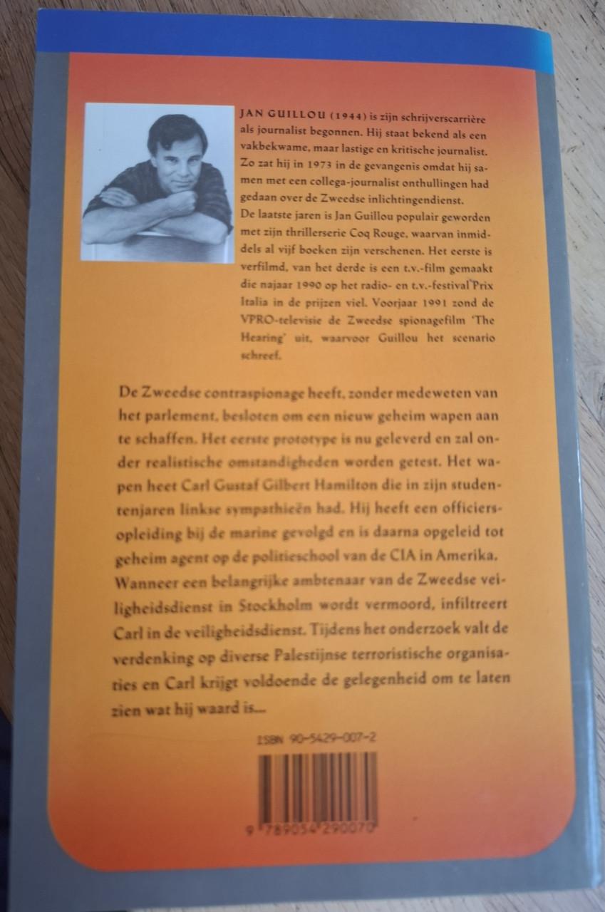 Drie spionageromans van Jan Guillou, z.g.a.n.