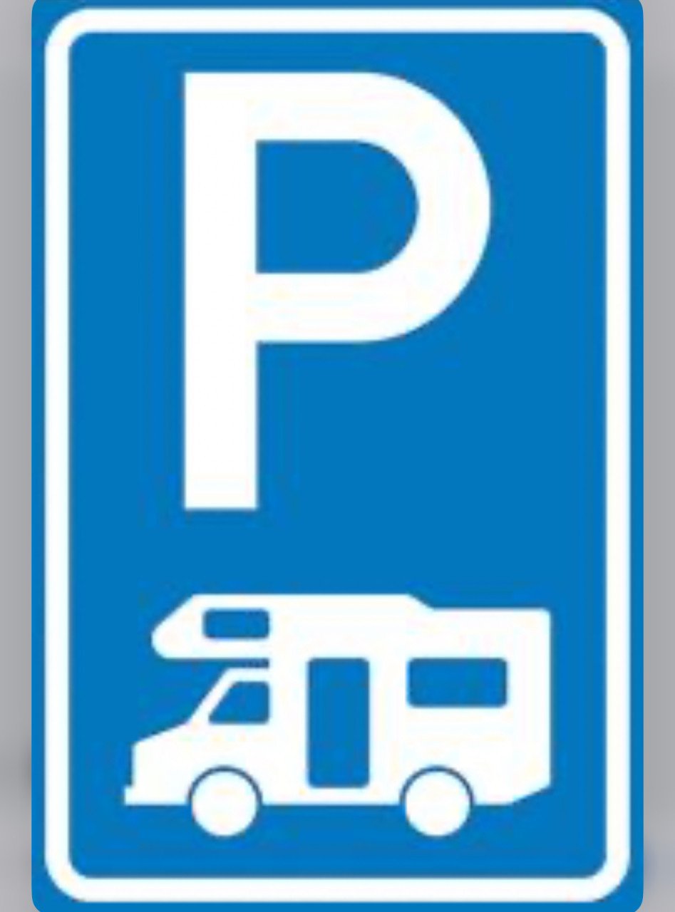 Camper parkeerplaats