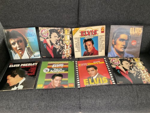 Elvis Presley lp's.