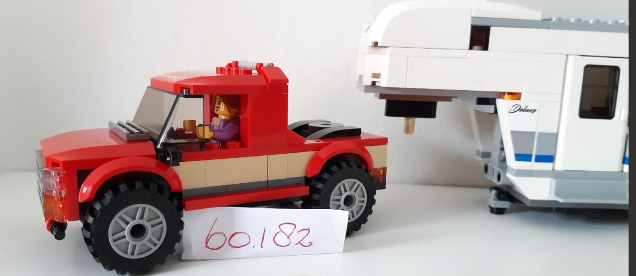 Lego 60182: Pick-uptruck en caravan