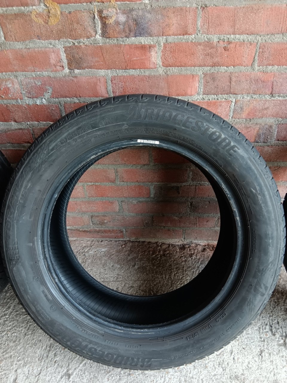 4 stuks Bridgestone Turanza zomerbanden 195/55/R16