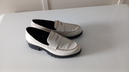 Ecco Modtray leren loafers