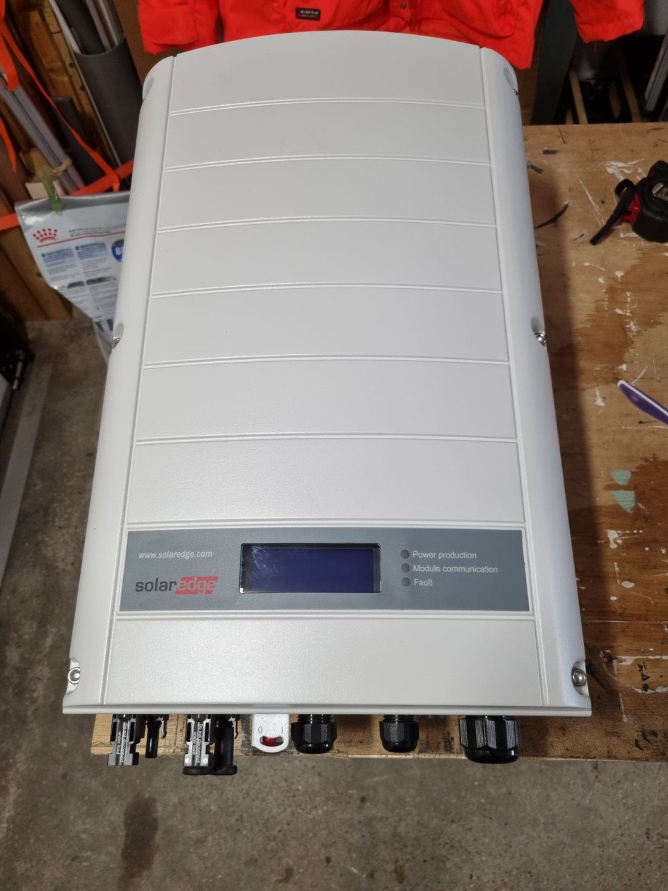 Solar Edge omvormer
