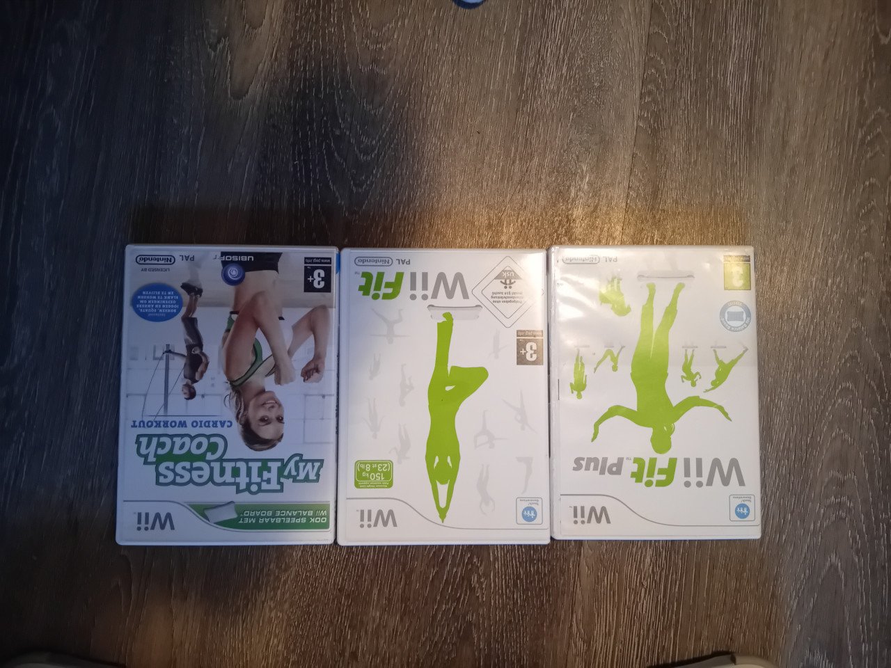 Wii board en 3 spelletjes