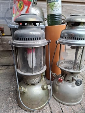 Te koop petromax druklamp