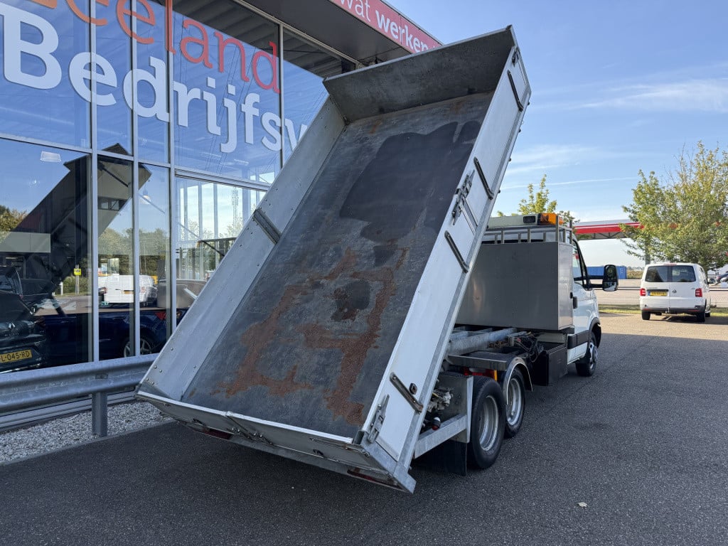 Iveco Daily 40c17 be open laadbak kipper | 5660kg laadverm. | dubbel lucht 