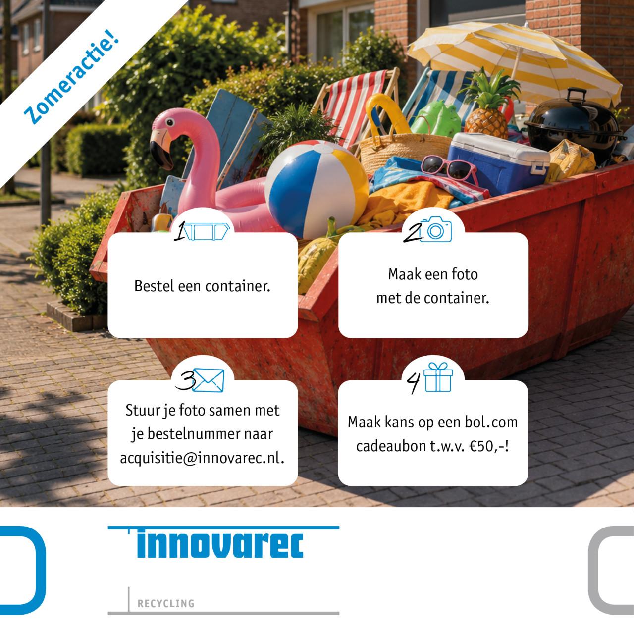 Afvalcontainer huren | Profiteer van de zomeractie!