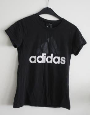 Zwart shirt adidas  maat s