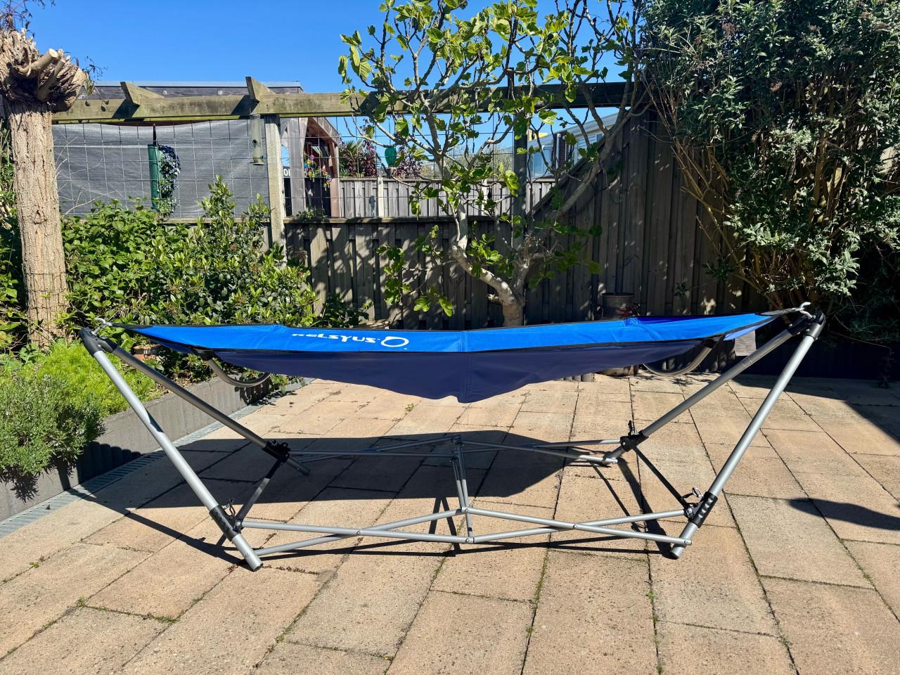 Opvouwbare eenpersoons hangmat van Kelsyus met draagtas