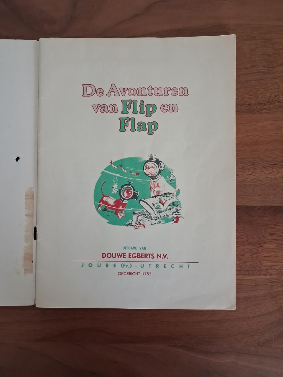 Plaatjesboek: De avonturen van Flip en Flap