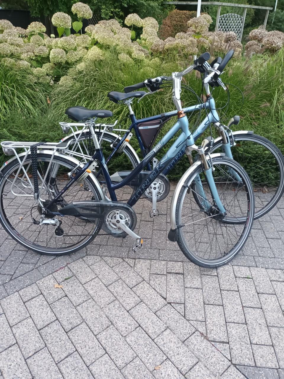 Dames en Heren fiets giant 600