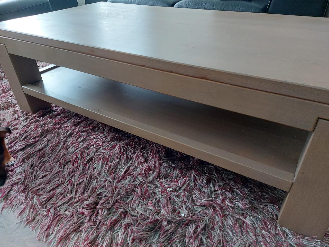 Eettafel/ salontafel/hoektafel