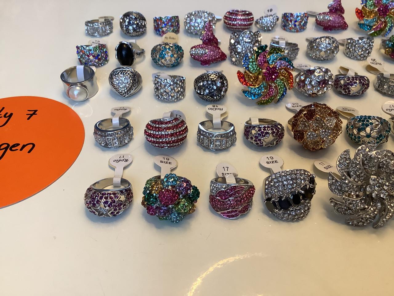 Partij mooie ringen. (Partij 7)