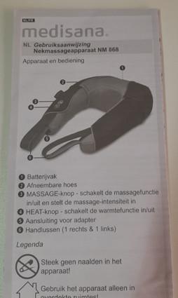 Nekmassage apparaat