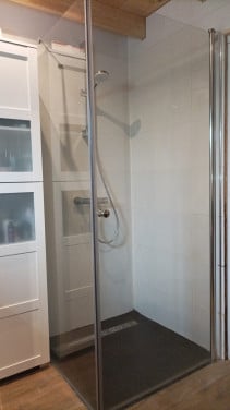 Douchecabine (nieuw in doos) vierkant 80x80 cm. veiligheidsglas!