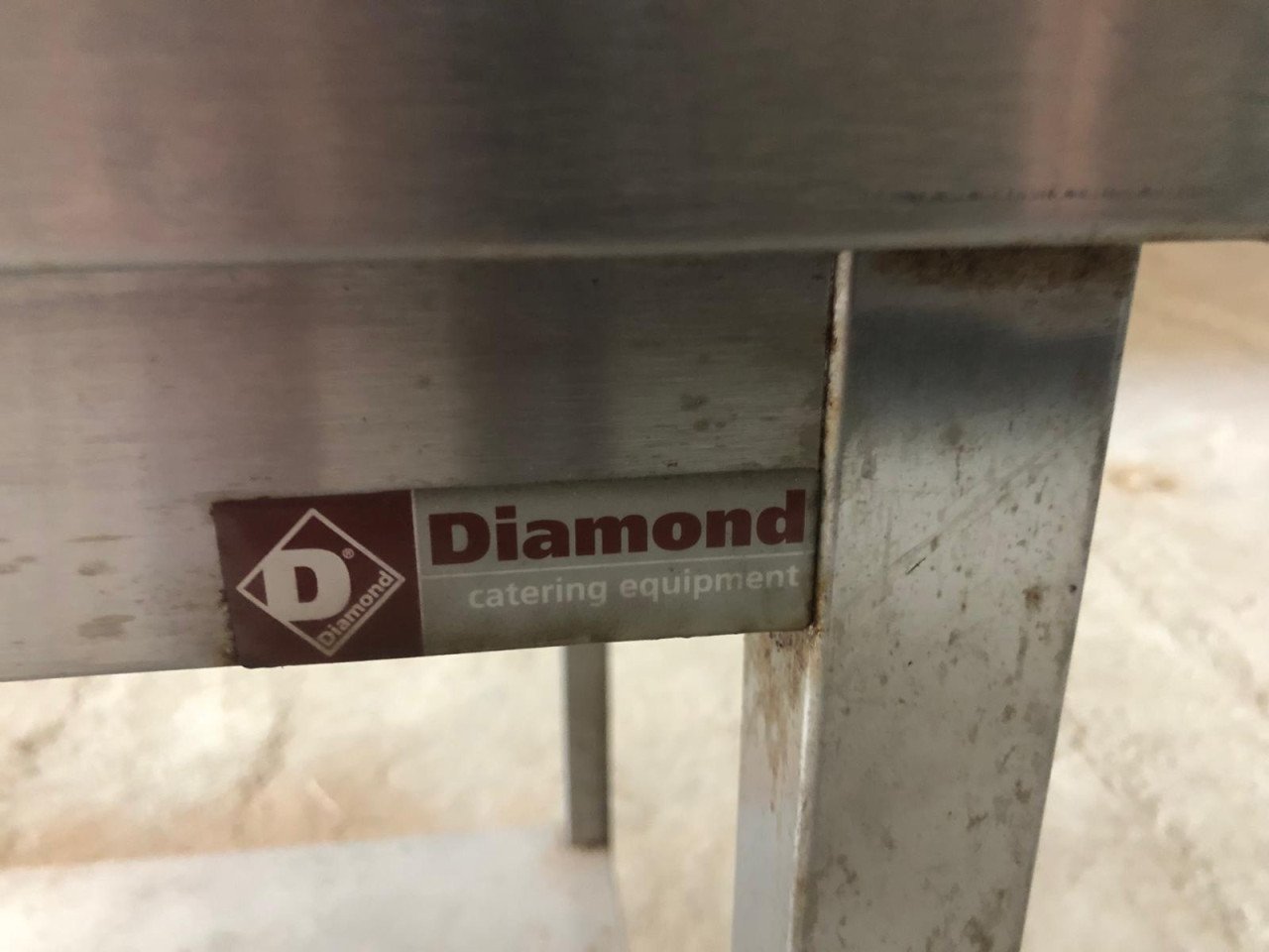 Werktafel RVS Diamond