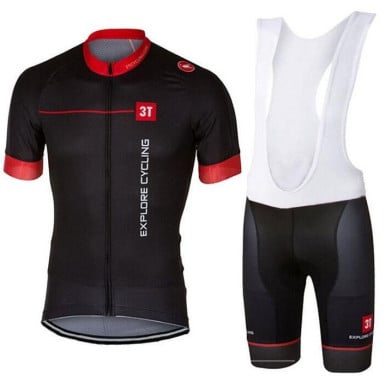 Castelli 3T zwart rood zomerset