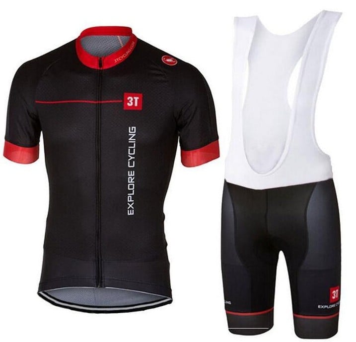 Castelli 3T zwart rood zomerset