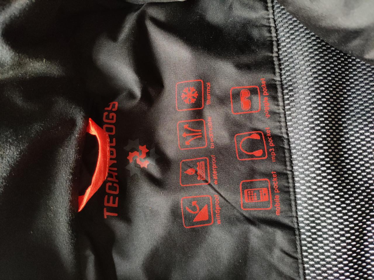 Heren ski jas, maat 54