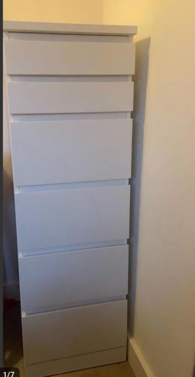 Malm ladekast met spiegel ikea
