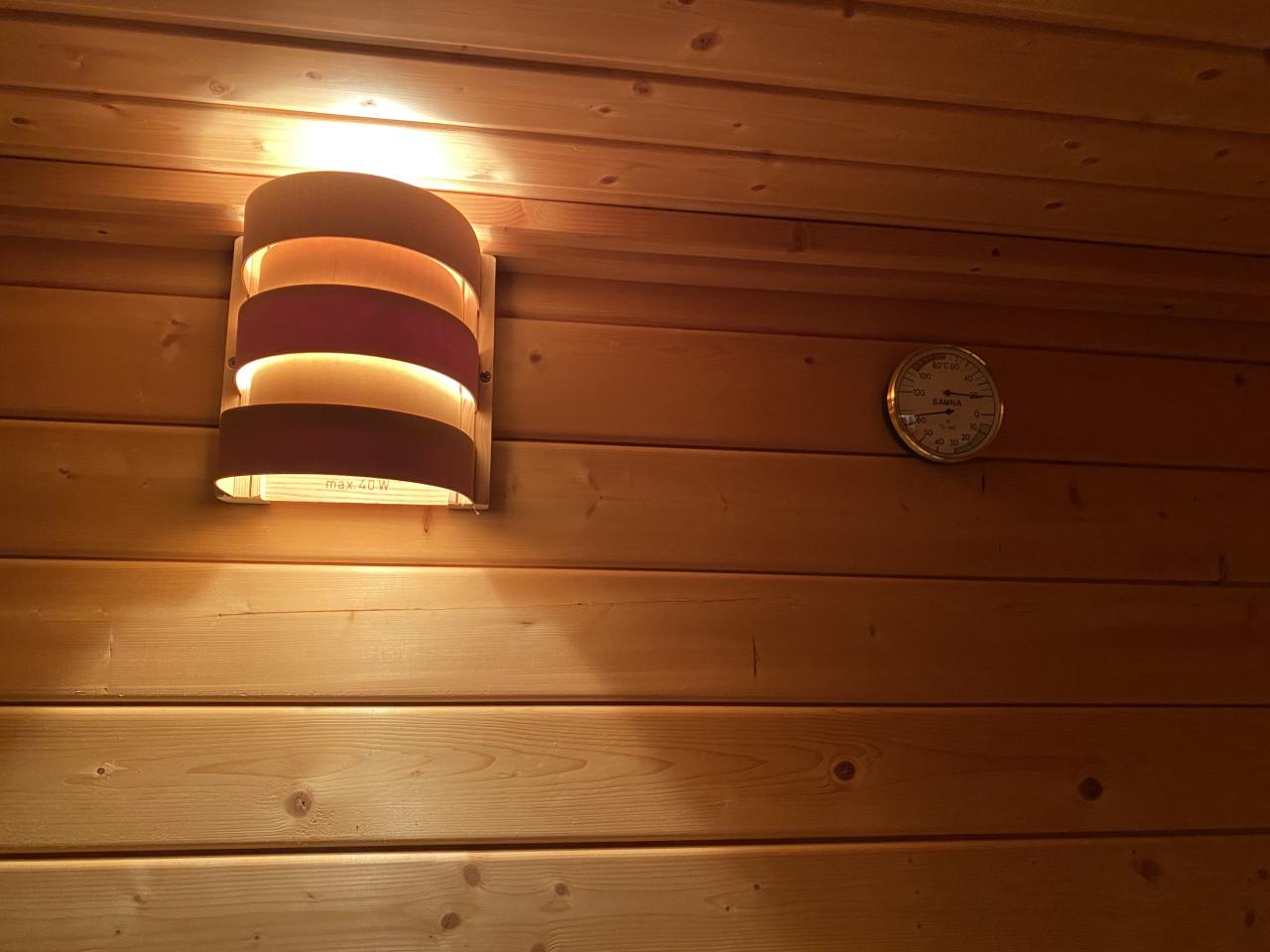 Finse saunacabine 2.00 X 1.50 m