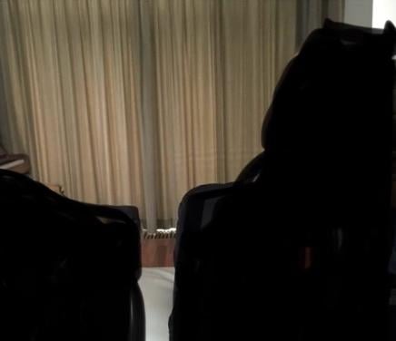 Mooie velours gordijnen 2 stuks!