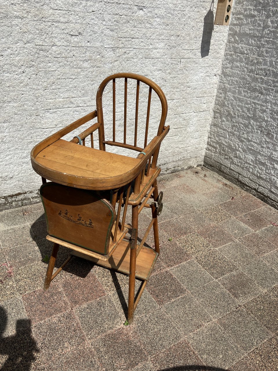 Kinderstoel vintage