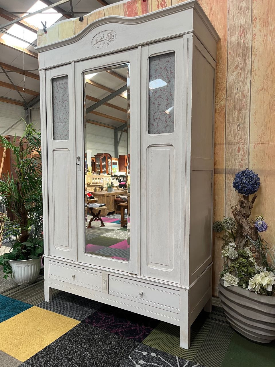 Brocante Kledingkast No 729