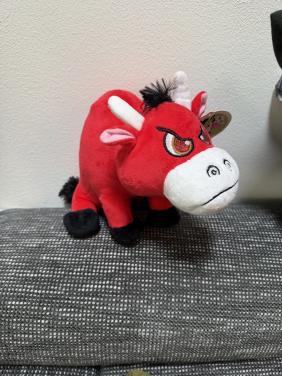 Nieuwe knuffel stier