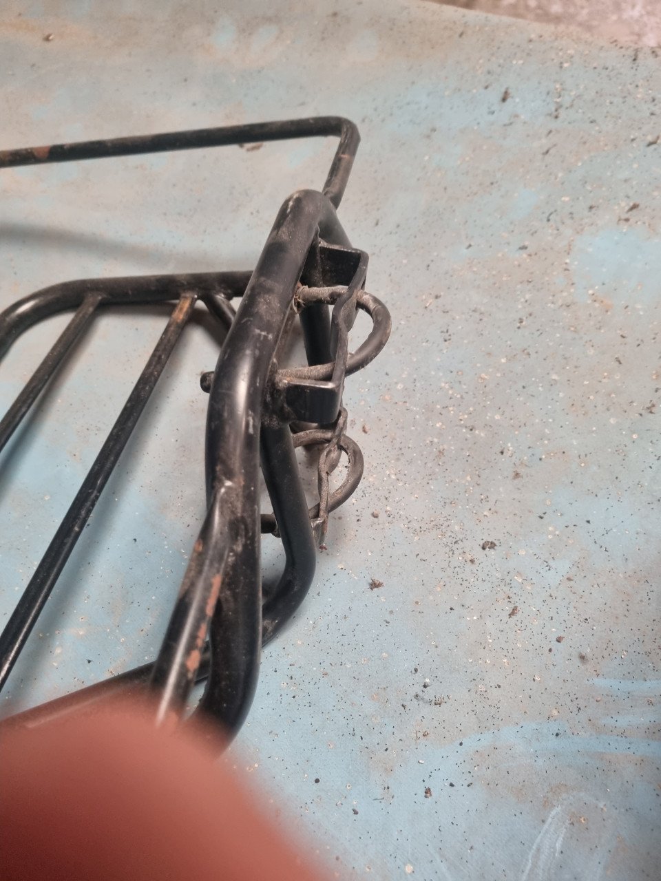 Fietsmand + rek
