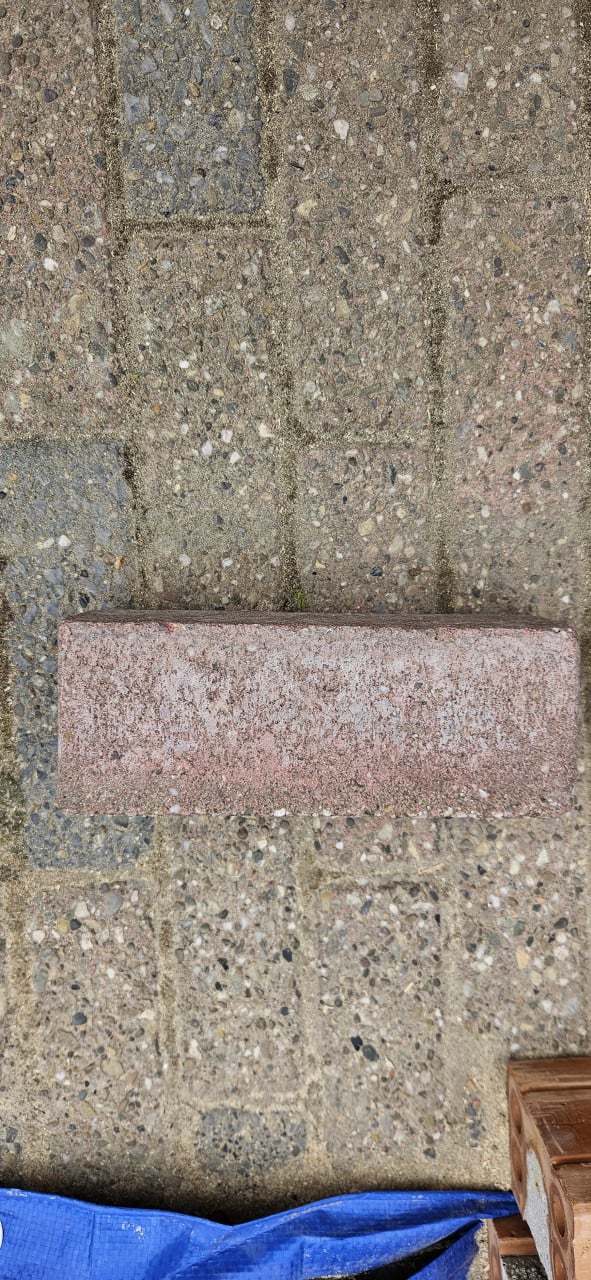 Bestrating: 7-duimers / gebakken klinkers