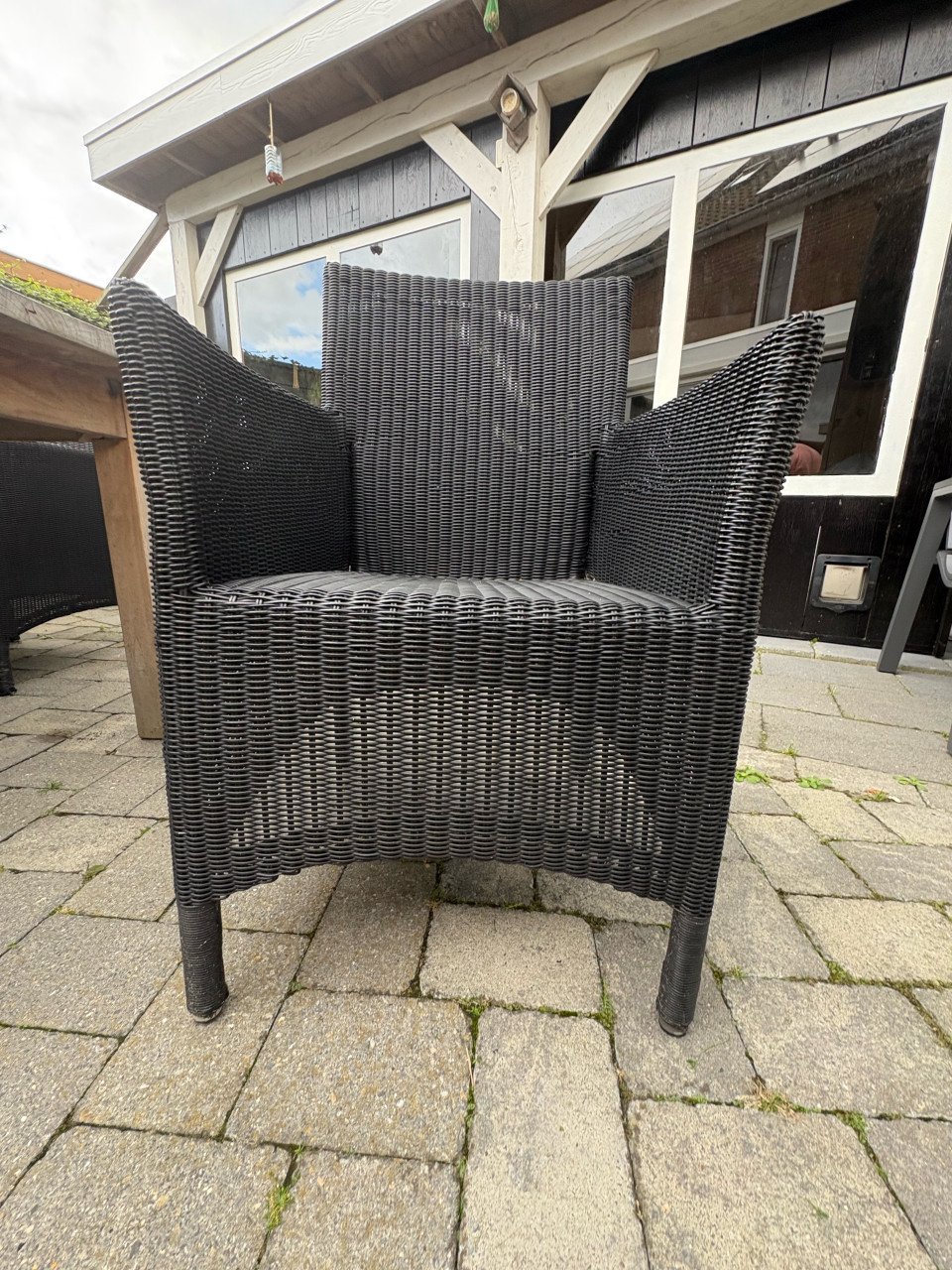 Tuintafel met 6 stoelen