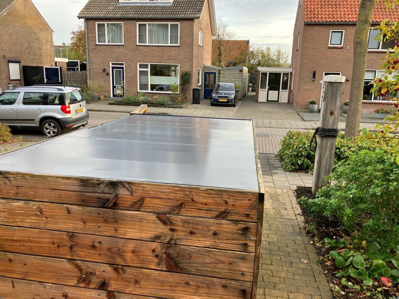 Kleine fietsenstalling of berging