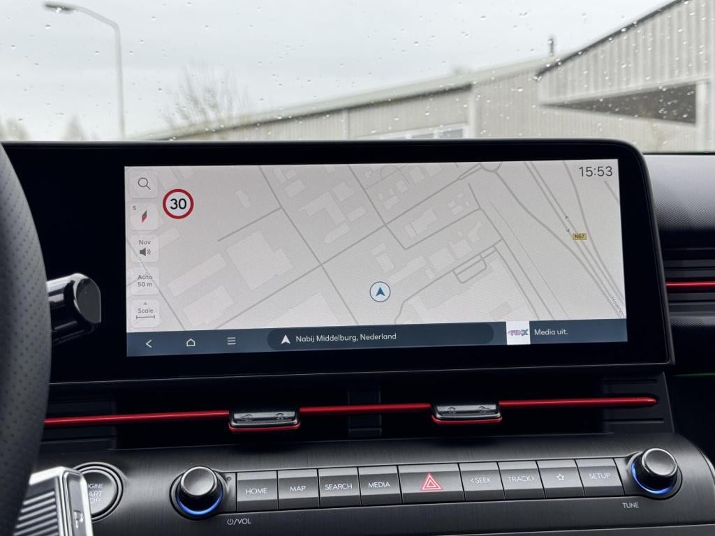 Hyundai Kona 1.6 gdi hev n line soultronic orange!