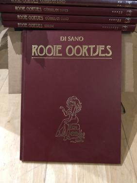 Te koop  stripboeken Rode Oortjes