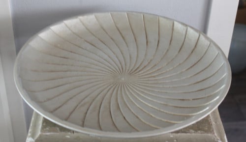 Decortatie schaal kunststof