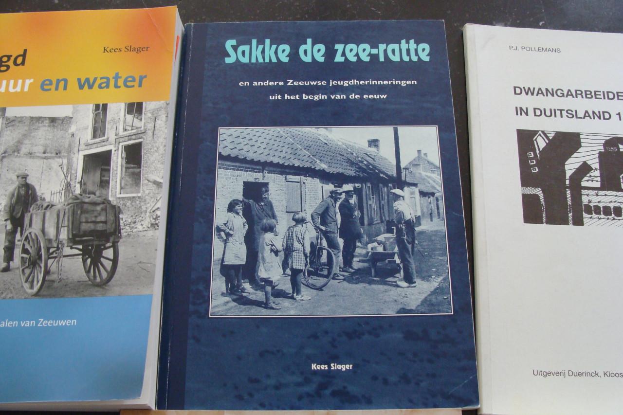 WO2 zeeuwse boeken 9x