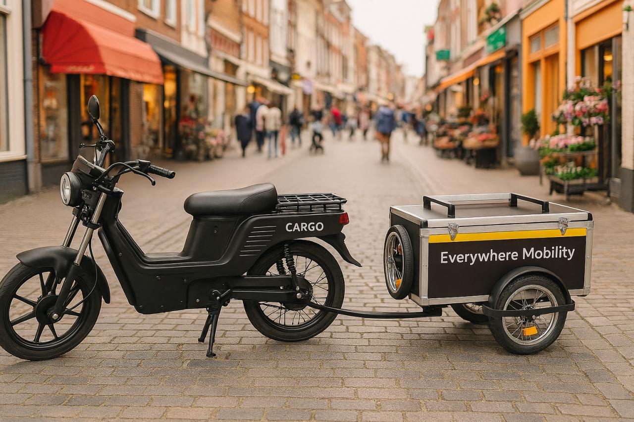 Gesloten Bagagewagentjes met Deksel – Slim Vervoer van Everywhere Mobility