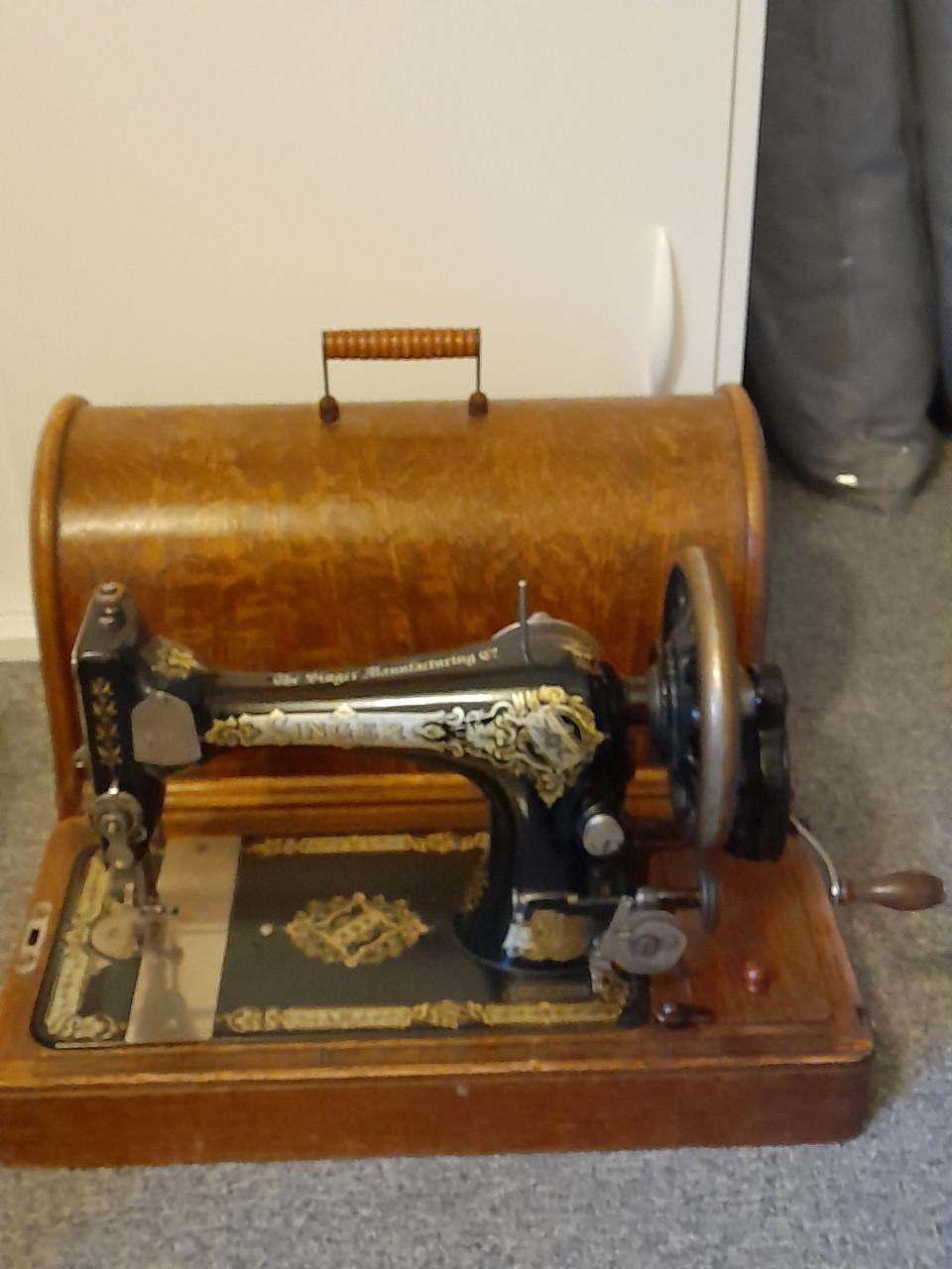 Singer antieke naaimachine