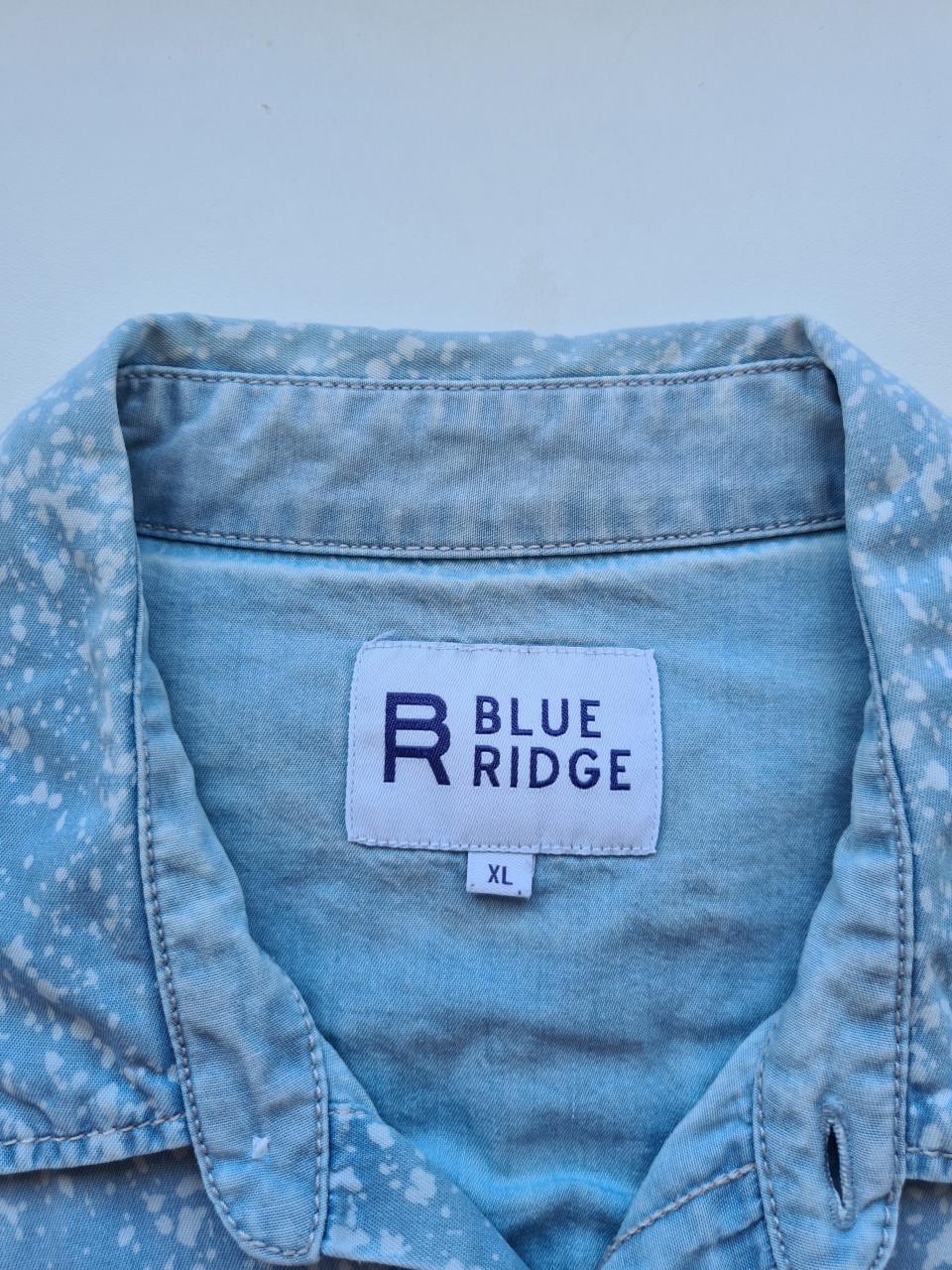 Stijlvol Blue Ridge lichtblauw overhemd in maat XL