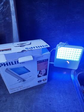 Zgan Philips goLite blu energielamp draagbare lichttherapie.