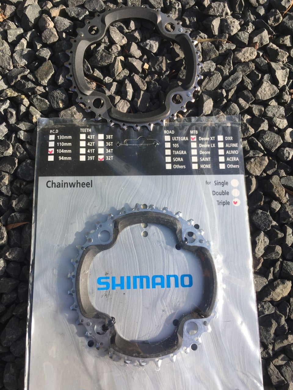 Shimano tandwielen te koop voor mountainbike