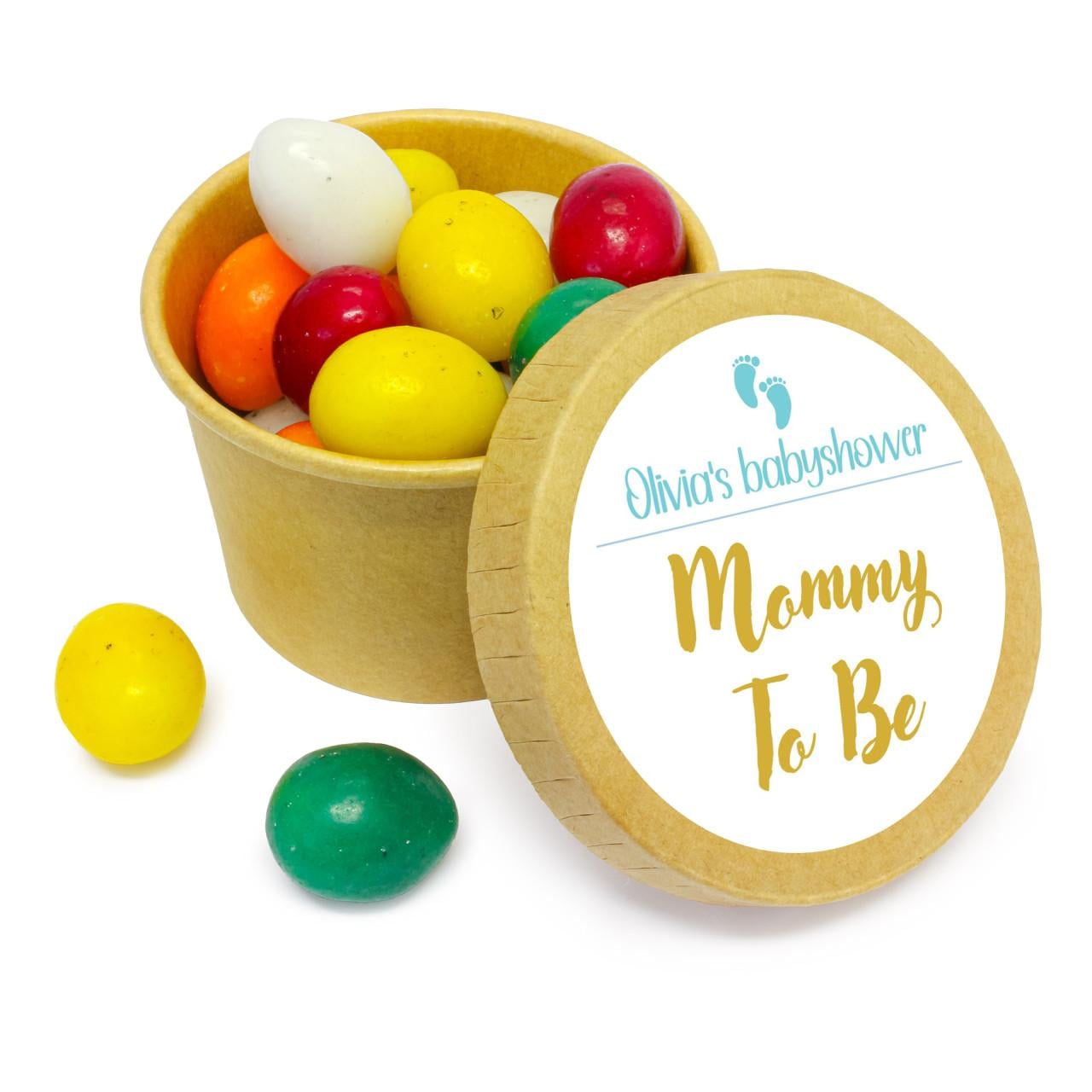 Kraamfeest bedankjes - papflesjes