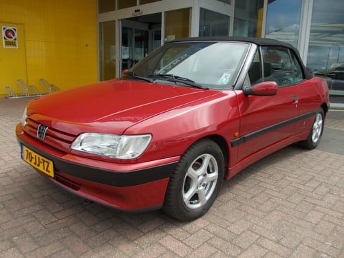 Peugeot 306 cabriolet 1.8 cabriolet, nw. cabrio kap, nette auto