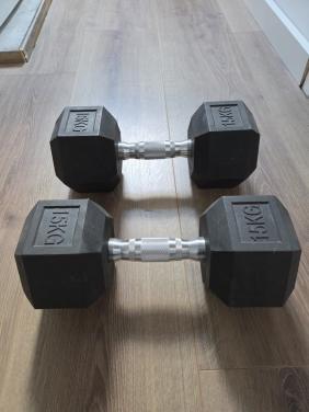 Dumbbell set 15kg (2 stuks)