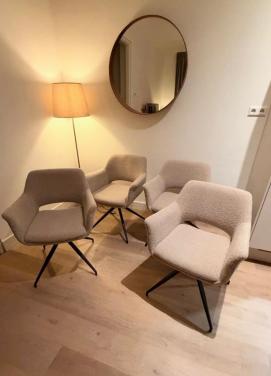 Eettafelstoelen (draaiend)