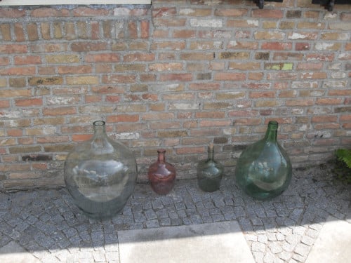 Glas decoratie voor tuin
