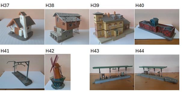 Onderdelen Märklin Modelspoorbaan schaal HO
